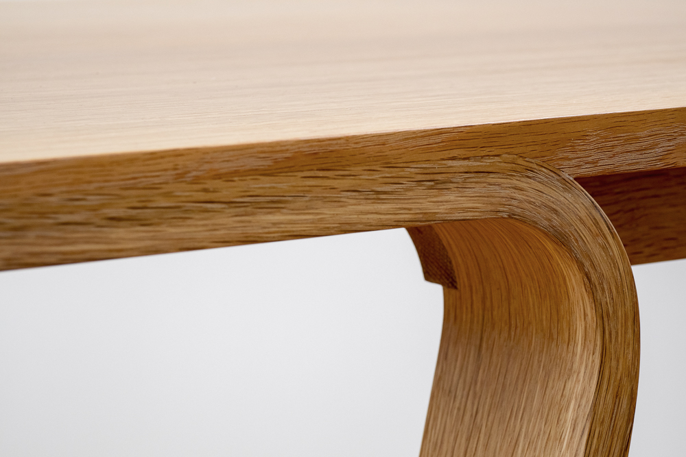 Freo Desk - Leg and Apron Detail by Jeremy Porter Studio